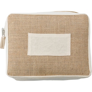 Trousse de toilette en jute Julian