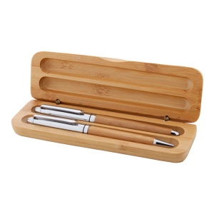 Chimon Chimon parure stylos en bambou