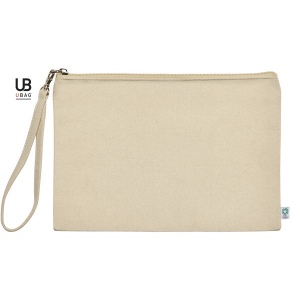 Pochette 220grs coton bio zippée