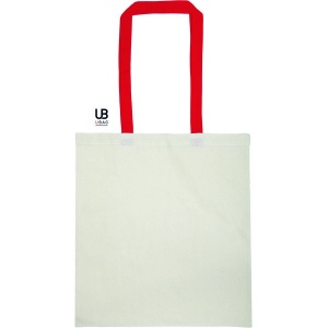 Tote bag 130grs coton avec anses de couleurs