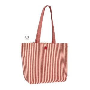Sac shopping 180grs coton rayé