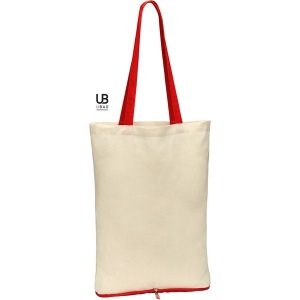 Sac pliable 120grs coton bi-color