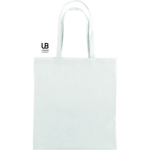 Tote bag anses longues 80grs non tissé avec soufflets