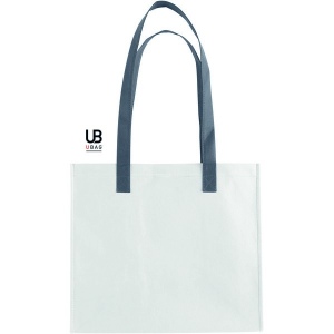 Sac shopping 80 grs non tissé avec soufflets