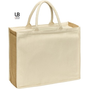 Sac coton canvas et jute isotherme