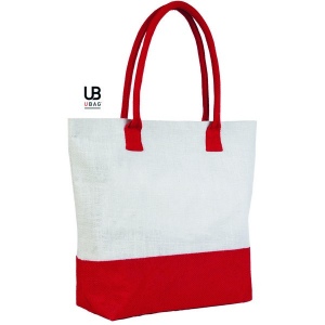 Sac shopping t-bottom en jute
