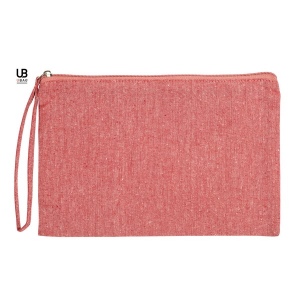 Pochette zippée 150grs coton recyclé