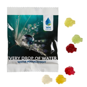 Gommes de fruits STANDARD, 20 g, sachet compostable