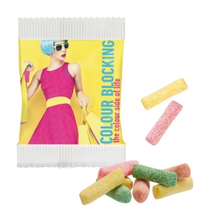 Bonbons à mâcher Mini HITSCHIES acidulés, sachet PAPIER