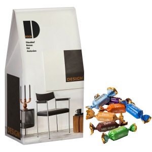 Pochette Gourmande Maxi avec des chocolats merci Petits