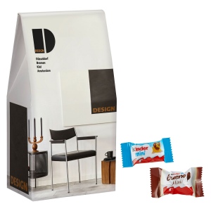 Pochette Gourmande Maxi avec Kinder Chocolat Mini et Kinder Bueno Mini