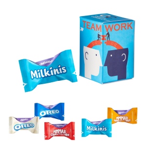 Mini-tour publicitaire avec de Milka Favourites