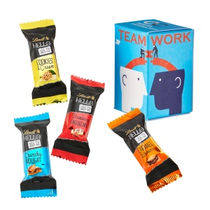 Mini-tour publicitaire avec Hello Mini Stick de Lindt