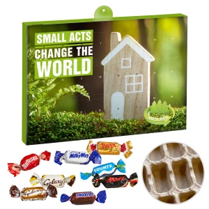 Calendrier de l'avent Premium cadeau – version écologique avec Celebrations®