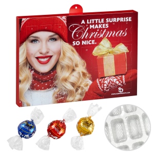 Calendrier de l'avent Premium cadeau avec Lindor de Lindt
