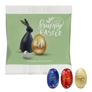 3 mini-œufs Lindor, sachet PAPIER