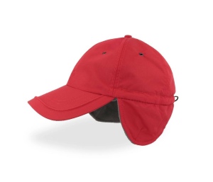Casquette hiver en nylon et polaire recyclés