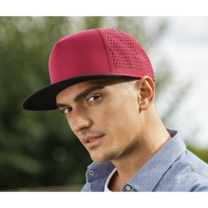 Casquette visière plate en polyester recyclé