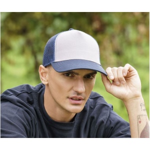 Casquette rapper en polyester canvas recyclé