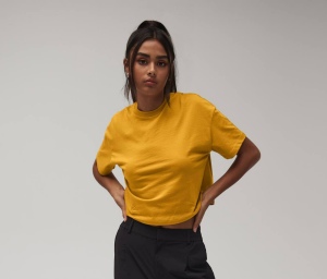 Tee-shirt court femme