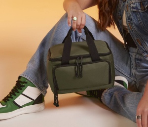 Mini sac isotherme en polyester recyclé