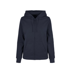 Sweat capuche zippé femme