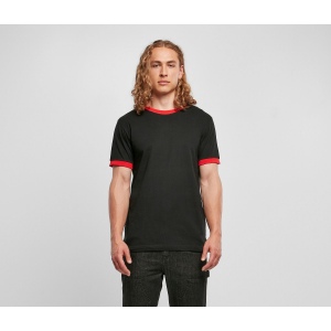Tee-shirt bords côte contrastés