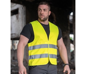 Gilet de sécurité imprimé Visitor ou Security