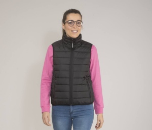 Bodywarmer femme  en  polyester recyclé