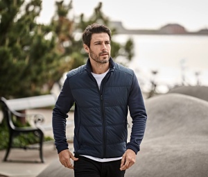 Veste bi-matière