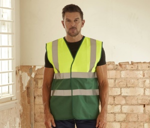 Gilet de sécurité bicolore