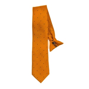 Cravate à clip en création de dessin - 100 % polyester tissé jacquard