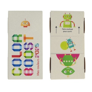 Set 6 crayons couleurs cfc (+Copie laser CL11)