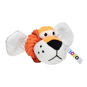 Peluche tigre pour chien