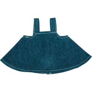 Robe jeans peluche