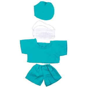 Tenue de docteur peluche