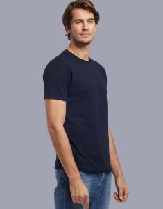 T-Shirt Homme Manches Courtes Made in France 100% coton biologique certifié OCS.