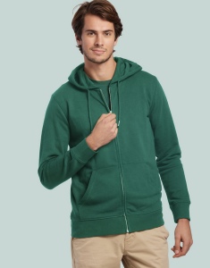 Hoodie Zippé Unisexe coton bio Made in France