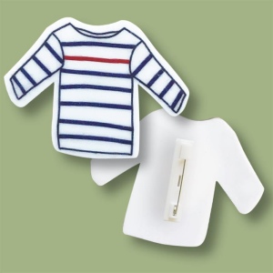 LEGEND ECO - Pin's en papier - forme libre