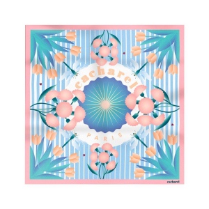 Foulard Alix Bleu Clair