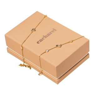 Parure Alix Doré (bracelet & collier)