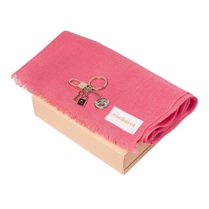 Parure Cacharel (porte-clefs & écharpe)