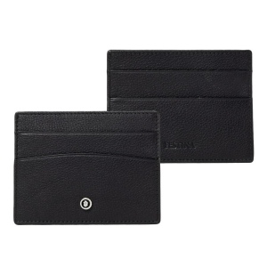 Porte-cartes Button Noir