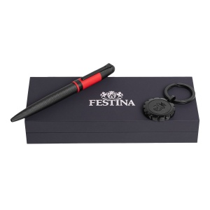 Parure Festina (stylo bille & porte-clefs)