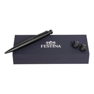 Parure Festina (stylo bille & boutons de manchette)