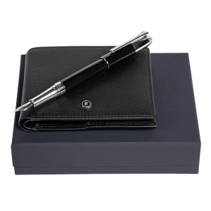 Parure Festina Noir (stylo plume & portefeuille)