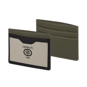 Porte-cartes Brick Beige Khaki Noir
