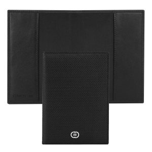 Couverture pour passeport Regent Noir