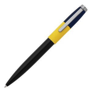 Stylo bille Brick Jaune Noir Marine
