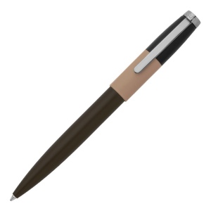 Stylo bille Brick Beige Khaki Noir